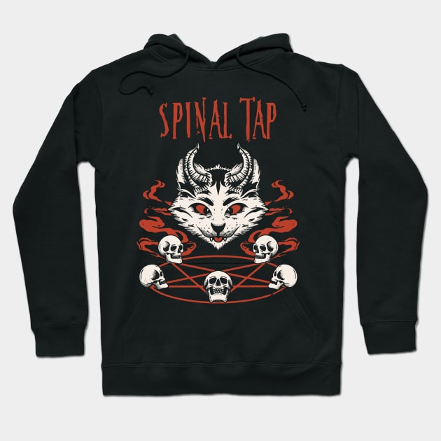 spinal tap the catanic Hoodie by matilda cloud